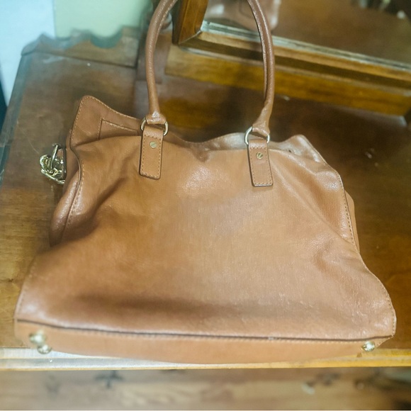 Michael Kors brown leather purse with beautiful hardware. - Picture 6 of 10